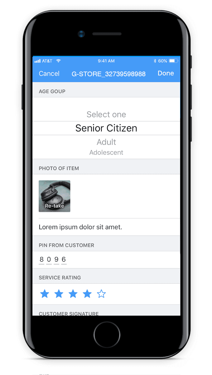 Electronic Proof of Delivery
