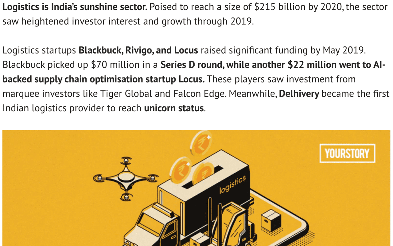 The top 2019 logistics trends shaping the sector’s growth in India