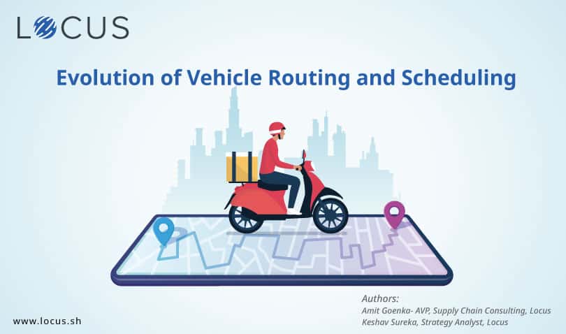 Evolution of Vehicle Routing and Scheduling