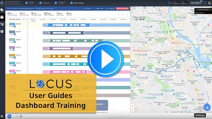 Locus Intelligent Logistics Solutions: Dashboard Tutorial 