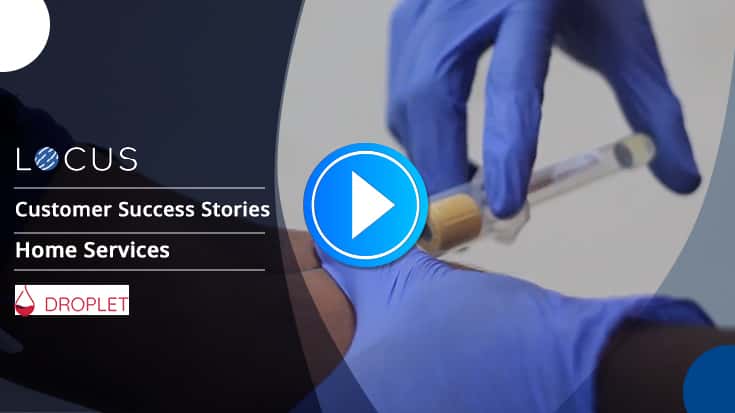 Healthcare labs reaching customer doorstep efficiently with Locus: Droplet Success Story 